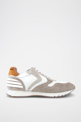 Sapatilhas de couro Liam - Branco