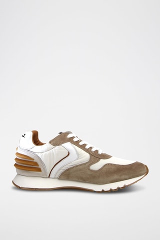Sapatilhas de couro Liam - Branco