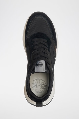 Sapatilhas em nobuck - Preto