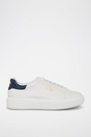 Sapatilhas em couro - Branco
