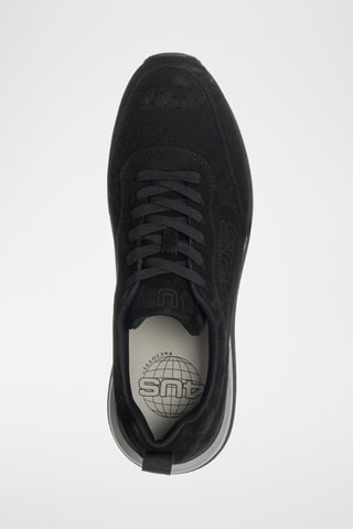 Sapatilhas em nobuck - Preto