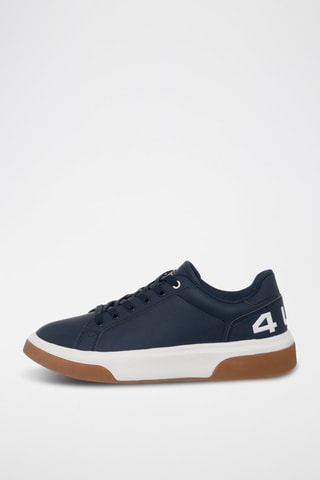 Sapatilhas com plataforma - Azul-marinho