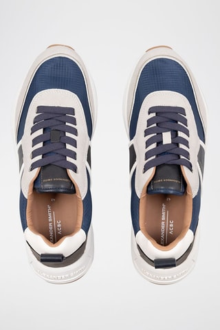 Sapatilhas Dover - Azul e bege 