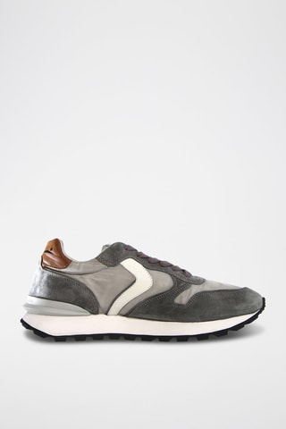 Sapatilhas em nobuck Paris Race - Cinzento 
