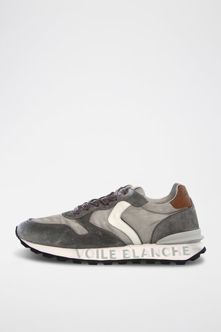 Sapatilhas em nobuck Paris Race - Cinzento 