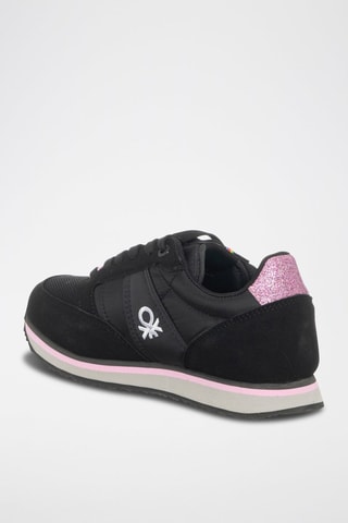 Sapatilhas Preto e rosa