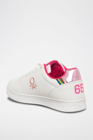 Sapatilhas Branco e rosa