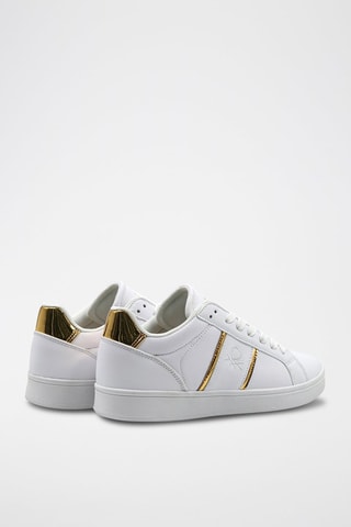 Sapatilhas em couro Branco