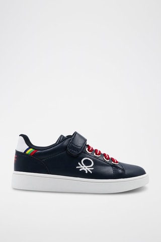 Sapatilhas Azul-marinho e vermelho