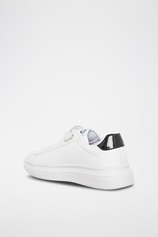Sapatilhas com plataforma Branco e preto