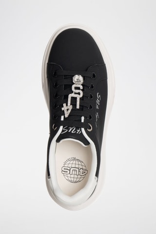 Sapatilhas com plataforma Aflame - Preto