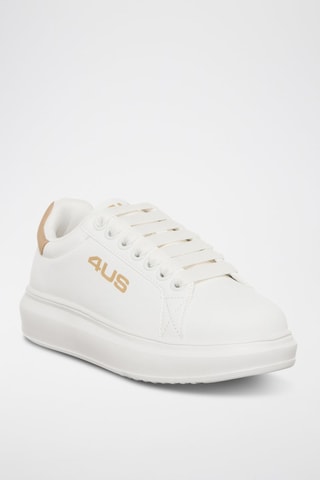 Sapatilhas com plataforma Ivy - Branco