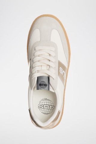 Sapatilhas Macy - Branco e dourado