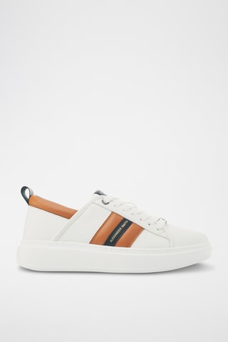 Sapatilhas Eco Wembley-Aeazewm - Branco e camel