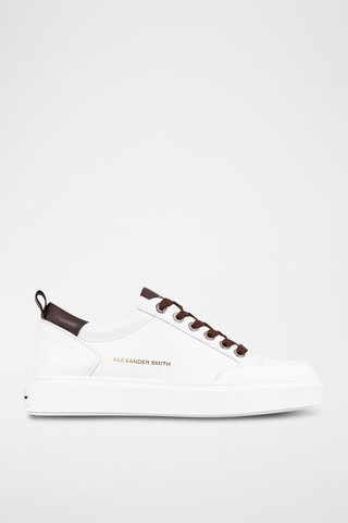 Sapatilhas em couro Bond-Asbabdm - Branco