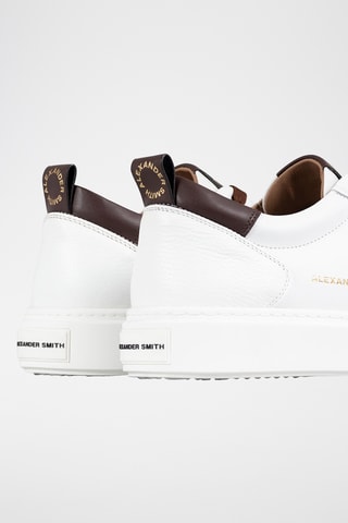 Sapatilhas em couro Bond-Asbabdm - Branco