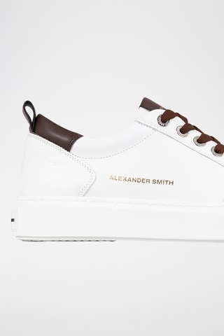 Sapatilhas em couro Bond-Asbabdm - Branco