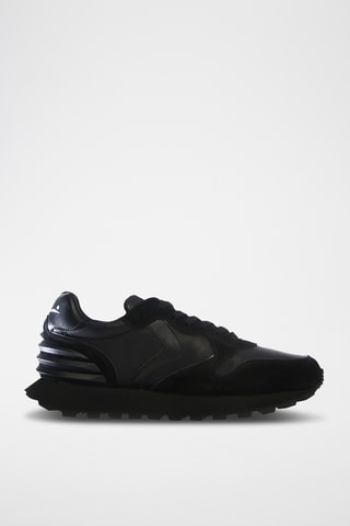 Sapatilhas em couro Paris Power - Preto