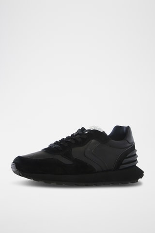 Sapatilhas em couro Paris Power - Preto