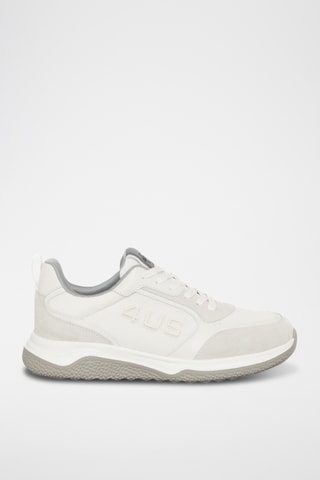Sapatilhas com plataforma Daddy - Branco