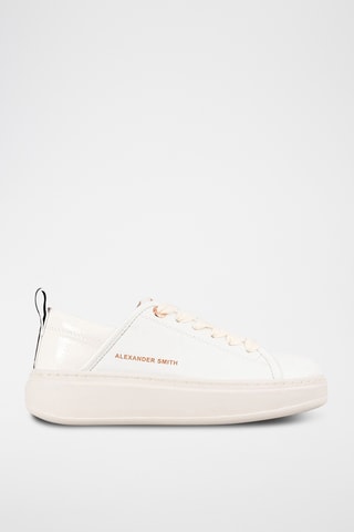 Sapatilhas com plataforma Wembley - Branco