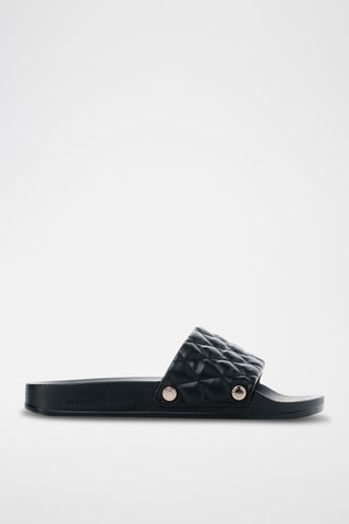 Mules de couro Bristol-Asaubrd - Preto