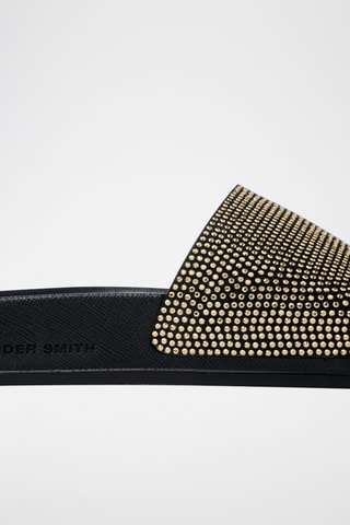 Mules de couro Bristol-Asaubrd - Preto
