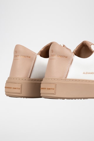 Sapatilhas em couro London-albaldw - Branco