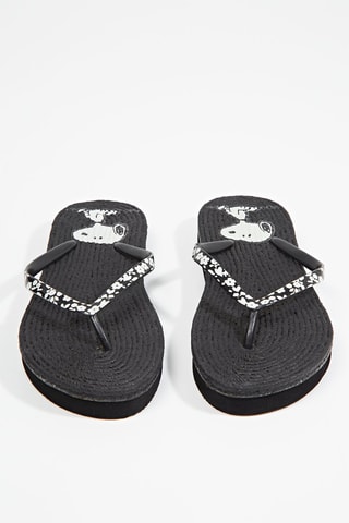 Tongs Snoopy Snoopy et les Peanuts - Noir