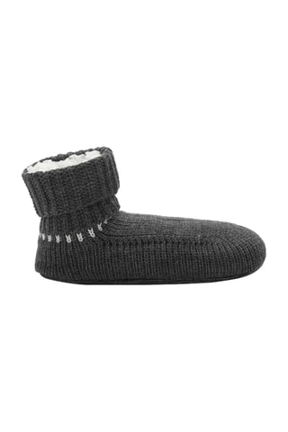 Chaussons fourrés - Anthracite