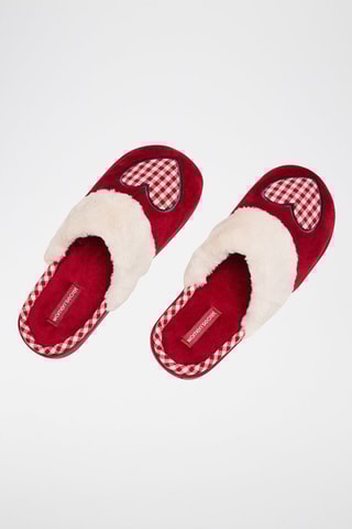 Chaussons - Rouge