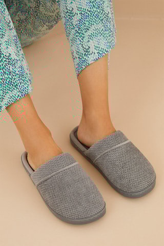 Chaussons - Gris