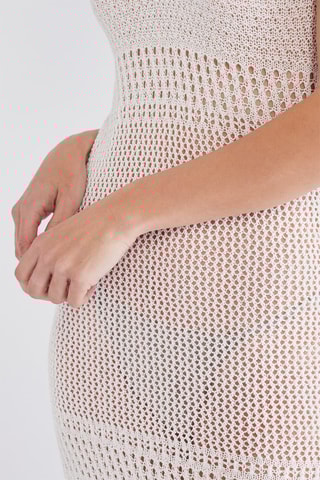Robe fourreau - Blanc