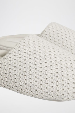 Pantoufles Blanc