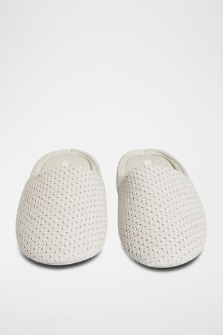 Pantoufles Blanc