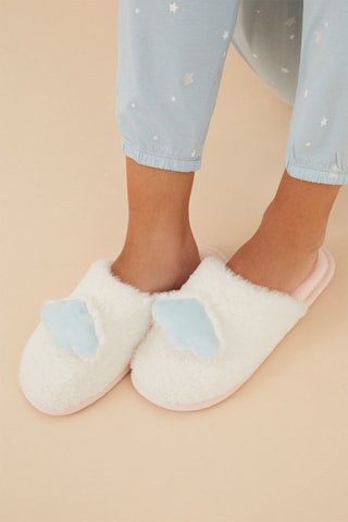 Pantoufles - Blanc
