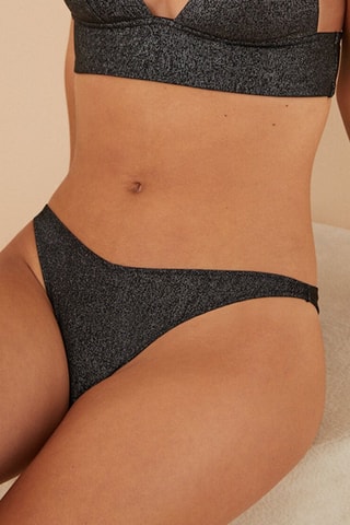 Tanga - Gris foncé chiné