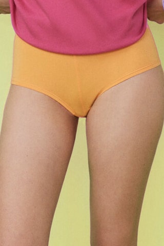 2 shortys - Orange et fuchsia