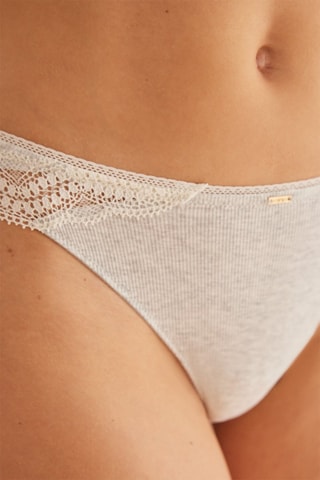 String - Gris clair chiné
