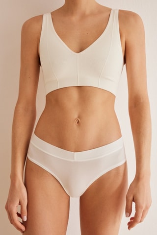 Brassière et culotte - Blanc