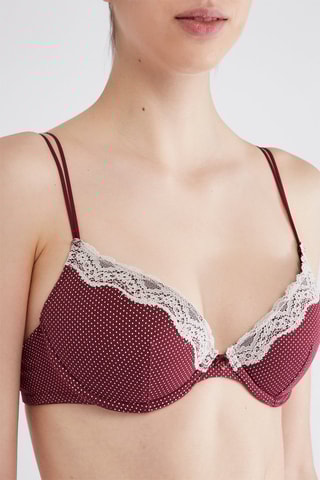 Soutien-gorge - Bordeaux