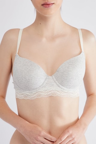Soutien-gorge - Gris clair chiné
