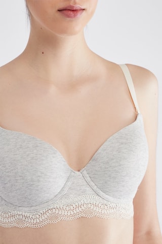 Soutien-gorge - Gris clair chiné