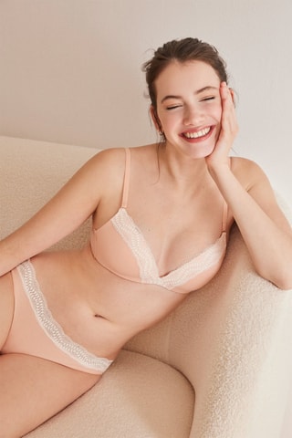 Soutien-gorge - Saumon