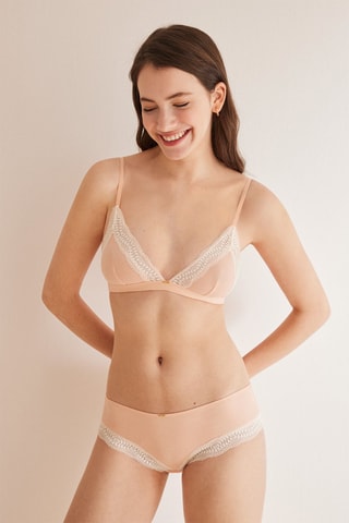 Soutien-gorge - Saumon
