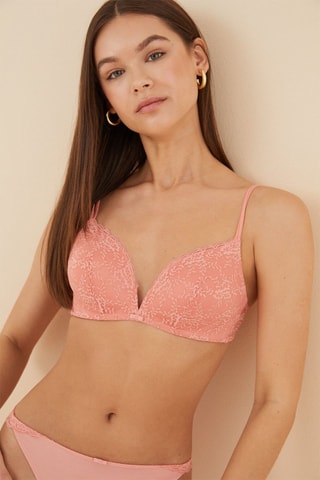 Soutien-gorge - Saumon