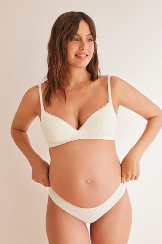 Soutien-gorge d’allaitement - Blanc