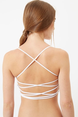 Haut de maillot coques Blanc