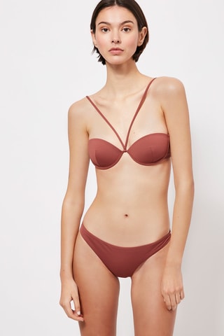 Haut de maillot Marron
