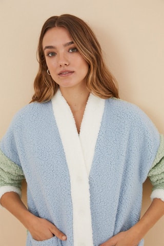 Cardigan - Bleu